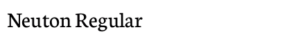 Neuton Regular Preview