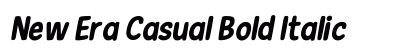 New Era Casual Bold Italic Preview