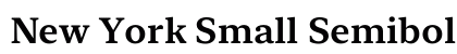 New York Small Semibold Preview