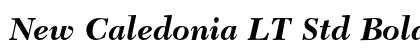 New Caledonia LT Std Bold Italic Preview