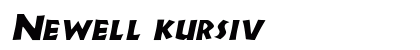 Newell kursiv Preview