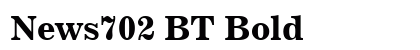 News702 BT Bold preview
