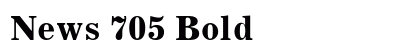 News 705 Bold preview