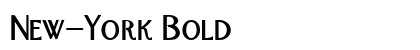 New-York Bold preview