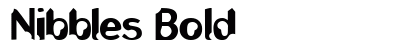 Nibbles Bold preview