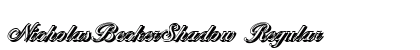 NicholasBeckerShadow Regular Preview