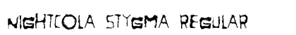 NightCola Stygma Regular preview
