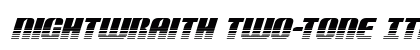 Nightwraith Two-Tone Italic Italic preview