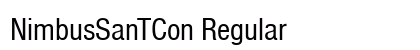 NimbusSanTCon Regular preview