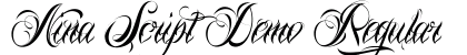 Nina Script Demo Regular preview
