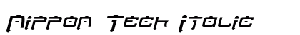 Nippon Tech Italic preview