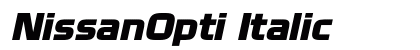 NissanOpti Italic preview