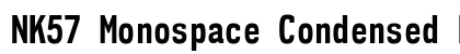 NK57 Monospace Condensed Bold Preview