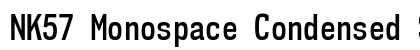 NK57 Monospace Condensed SemiBold Preview