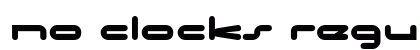 No Clocks Regular preview