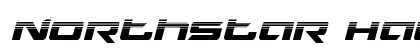 Northstar Halftone Italic Italic preview