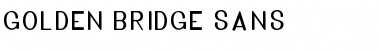 Download Golden Bridge Sans Font Download Golden Bridge Sans Font