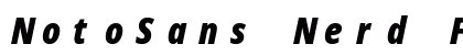 NotoSans Nerd Font Mono Italic preview