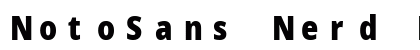 NotoSans Nerd Font Mono Regular preview