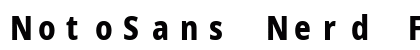 NotoSans Nerd Font Mono Regular preview