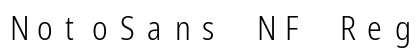 NotoSans NF Regular Preview
