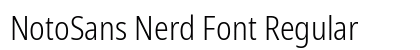 NotoSans Nerd Font Regular preview