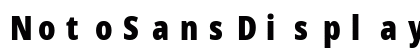 NotoSansDisplay Nerd Font Mono Regular Preview