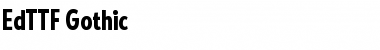 Download EdTTF Font