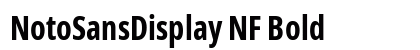 NotoSansDisplay NF Bold preview