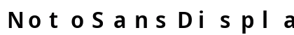 NotoSansDisplay Nerd Font Mono Regular Preview