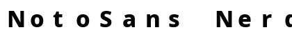 NotoSans Nerd Font Mono Regular Preview