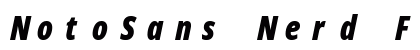 NotoSans Nerd Font Mono Italic preview
