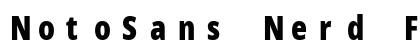 NotoSans Nerd Font Mono Regular preview