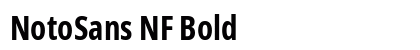 NotoSans NF Bold preview