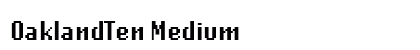 OaklandTen Medium preview