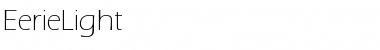 Download EerieLight Font Download EerieLight Font