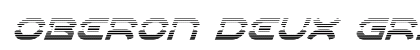Oberon Deux Gradient Italic Italic preview
