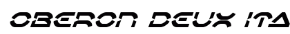 Oberon Deux Italic Italic preview