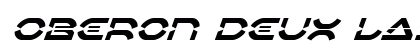 Oberon Deux Laser Italic Italic preview