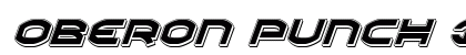 Oberon Punch Italic Italic preview