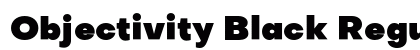Objectivity Black Regular Preview