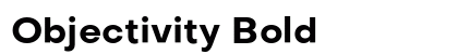 Objectivity Bold preview