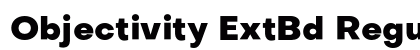 Objectivity ExtBd Regular Preview