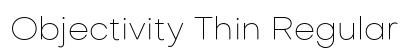 Objectivity Thin Regular Preview