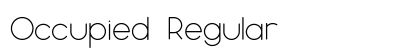 Occupied Regular Preview