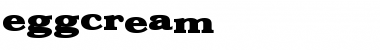 EggCream Regular Font