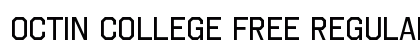 Octin College Free Regular preview