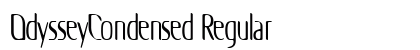 OdysseyCondensed Regular preview