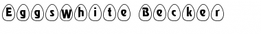 EggsWhite Becker Normal Font