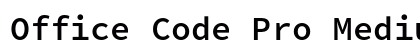 Office Code Pro Medium preview